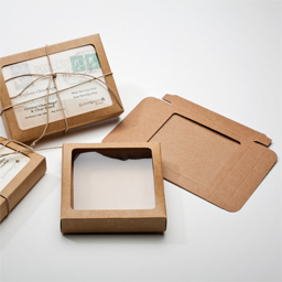 Kraft Karton met Venster
