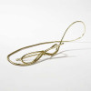 Deco Rekkers Metallic Goud 35,5cm (50 stuks) [14MG]
