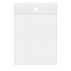 Gripzakken met Ophanggat 23x30,5cm Kristalhelder PP 50 Micron (100 stuks) [ZR912]