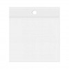 Gripzakken met Ophanggat 32x32cm Kristalhelder PP 50 Micron (100 stuks) [ZR12H]