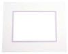 Passepartout Dubbeldik Ivoor/Zilver 12,7x17,8cm met 6,7x11,8cm Venster (10 stuks) [MD20059]