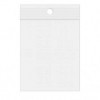 Gripzakken met Ophanggat 10x15cm PE 50 micron (100 stuks) [2PR46]