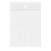 Gripzakken met Ophanggat 7x9,5cm Kristalhelder PP 50 Micron (100 stuks) [ZR23XL]