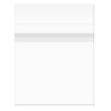 Plastiek Zakken 31,6x31cm Transparant en Hersluitbaar (100 stuks) [B12XPC]