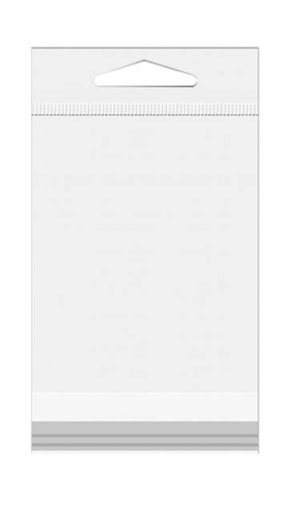 Headerbags 13,8x18,4cm Hersluitbaar en Kristalhelder (100 stuks) [HB75]