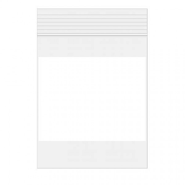 Gripzakken met Schrijfvlak 10x15cm PE 100 micron (100 stuks) [4WE46]
