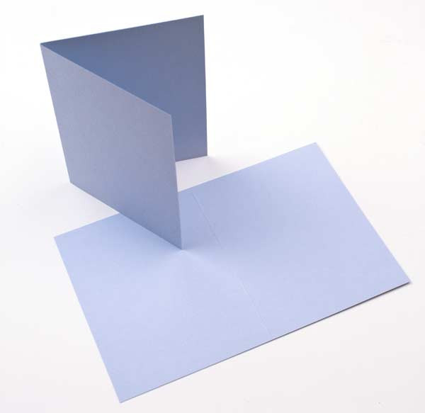 Kaarten Licht-Blauw 14x10,8cm (50 stuks) [PC203]