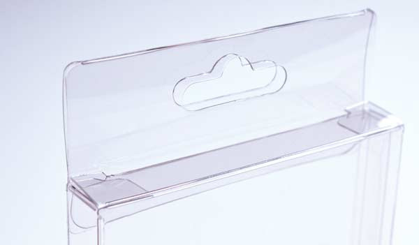 Plastiek Doosjes 11,4x2,5x14,9cm met Hanggedeelte (25 stuks) [HFB17]