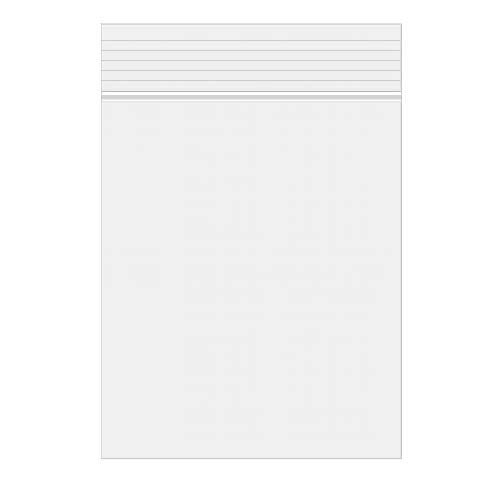 Gripzakken 7,5x10cm Kristalhelder PP 100 Micron (100 stuks) [Z4C34]