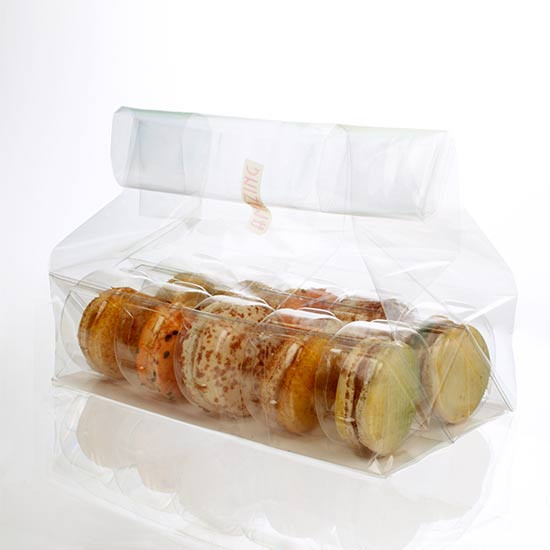 Zakken voor 10 Macarons incl. Interieur (25 stuks) [MBG22]