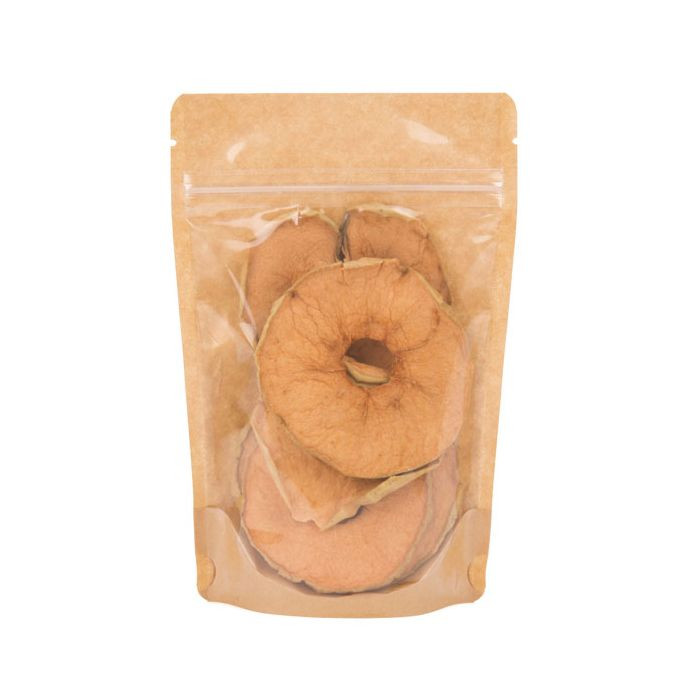 Stazakken Transparant/Kraft 10,2x6x15,2cm | 57 gram (100 stuks) [ZBGKC2]