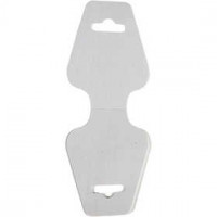 Sieraden ophangkaart, netraal, 100stuks [HOB-01252]