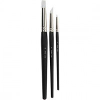Artist Line, afm 2+6+10 mm, gummi penseel, 3div [HOB-100274]