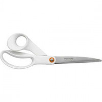 Universele schaar, l: 24 cm, wit, rechtshandig, 1stuk [HOB-1020414]