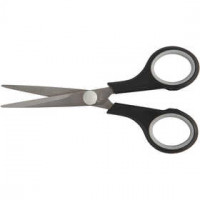 Kinderschaar, l: 14 cm, zwart, 1stuk [HOB-11197]