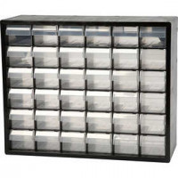 Opbergsysteem, afm 33x40,7x14,1 cm, gatgrootte 60x50 mm, PC 36, 1set [HOB-13307]