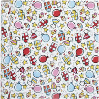 Cadeaupapier, b: 50 cm,  80 gr, feest, 5m [HOB-190330]