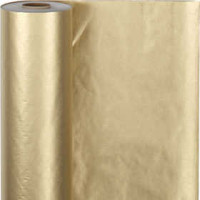 Cadeaupapier, b: 50 cm,  60 gr, goud, 100m [HOB-20282]