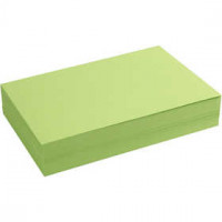 Gekleurd papier, A4 210x297 mm,  80 gr, groen, 500vellen [HOB-20413]