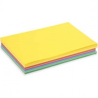 Lente karton, A4 210x297 mm,  180 gr, diverse kleuren, 30div vellen [HOB-214340]