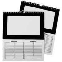 Eeuwige Kalender, gatgrootte 15,2x9 cm,  100 gr, Fins, 5sets [HOB-23247]