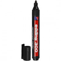 Edding 300 Marker, lijndikte: 1,5-3 mm, zwart, 1stuk [HOB-25020]