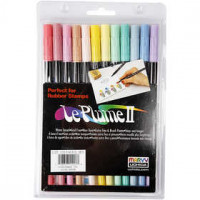 Le Plume II Markers, pastelkleuren, 12stuks [HOB-25084]