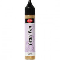Parel pen, goud, 25ml [HOB-25202]