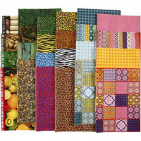 Decoupagepapier, vel 25x35 cm,  17 gr, 480div vellen [HOB-25487]