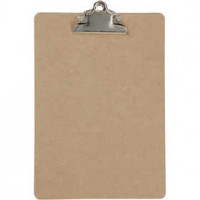 Klembord, A5 19x27 cm, dikte 3 mm, MDF, A5, 1stuk [HOB-26593]
