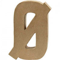 Letter, groot, Ø , h: 20,5 cm, b: 14,5 cm, 1stuk, dikte 2,5 cm [HOB-26598]