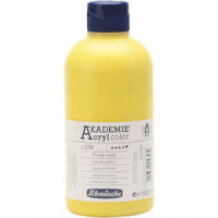 Schmincke AKADEMIE® Acryl color , primary yellow (224), semi-opaque, good fade resistant, 500ml [HOB-31855]