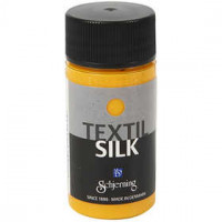 Textiel Silk, goudgeel, 50ml [HOB-33080]