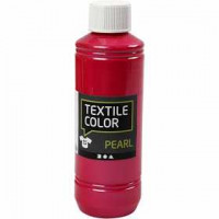 Textile Color, roze, pearl, 250ml [HOB-33716]