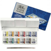 Aquarelverf Set, diverse kleuren, 1set [HOB-34401]