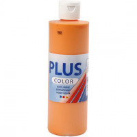 Plus Color acrylverf, pumpkin, 250ml [HOB-39435]