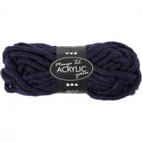 XL Garen, l: 17 m, donkerblauw, manga, 200gr [HOB-42155]