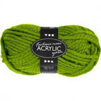Fantasia acrylgaren, l: 35 m, groen, maxi, 50gr [HOB-421865]