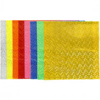 Reflecterend plastic, vel 23x24 cm, dikte 0,24 mm, 20div vellen [HOB-44940]