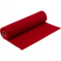 Hobbyvilt, b: 45 cm, dikte 1,5 mm, antiek rood, 5m, 180-200 g/m2 [HOB-45016]