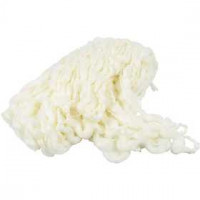 Krullend garen, off-white, 100gr [HOB-45107]