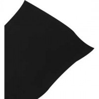 Naaldvilt, b: 140 cm,  80 g/m2, zwart, 5m [HOB-46107]