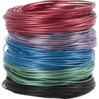 Aluminium draad, dikte 1,5 mm, diverse kleuren, 5x20m [HOB-51725]