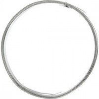Alu draad, b: 15 mm, dikte 0,5 mm, zilver, plat, 2m [HOB-518335]