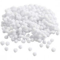 Pom-poms, d: 5 mm, wit, 550stuks [HOB-51852]