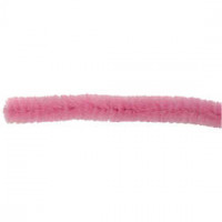 Chenille draad, dikte 15 mm, l: 30 cm, roze, 15stuks [HOB-52101]
