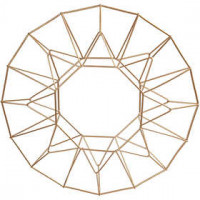 Hangende bal, ring, d: 28 cm, koper, 1stuk [HOB-52361]