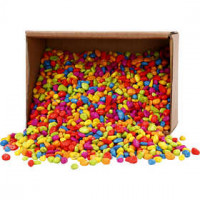 Mozaiek stenen, afm 8-10 mm, dikte 5 mm, 2kg [HOB-55528]
