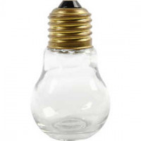 Gloeilamp, h: 8 cm, 12stuks [HOB-55807]