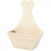 Houder voor koffiefilters, b: 16 cm, h: 21 cm, Keizerin boom, 1stuk, diepte 5,5 cm [HOB-57565]